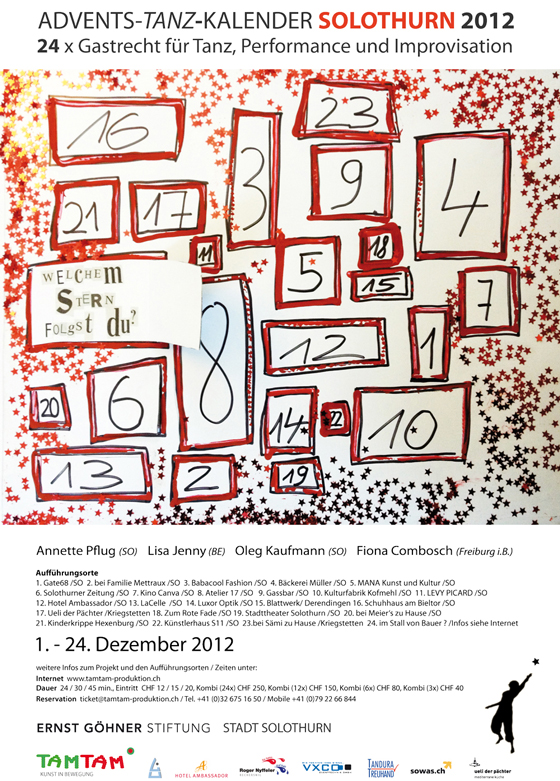 Advents-Tanz-Kalender Solothurn 2012