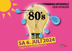 back to the 80s  6.7.2024