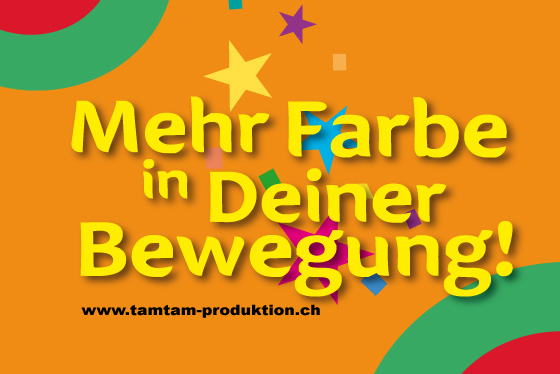 Mehr Farbe in Deiner Bewegung!